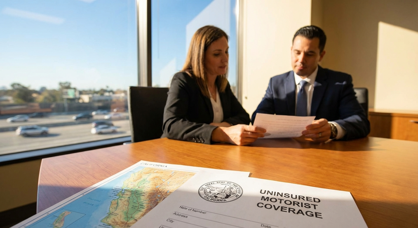 auto insurance california uninsured motorist coverage - California insurance guide