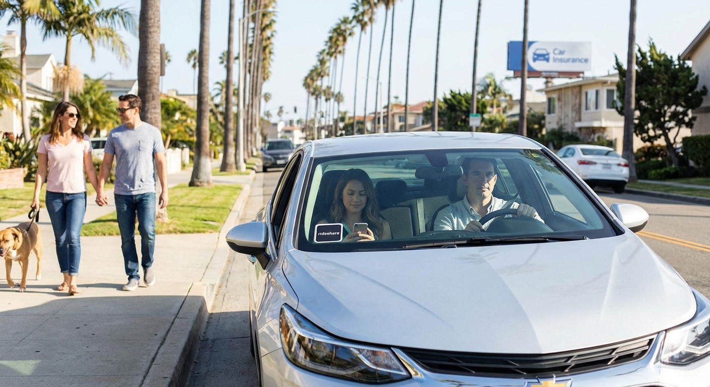 california car insurance rideshare coverage - California insurance guide